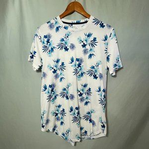 Hollister Men's Printed Curved Hem T-Shirt